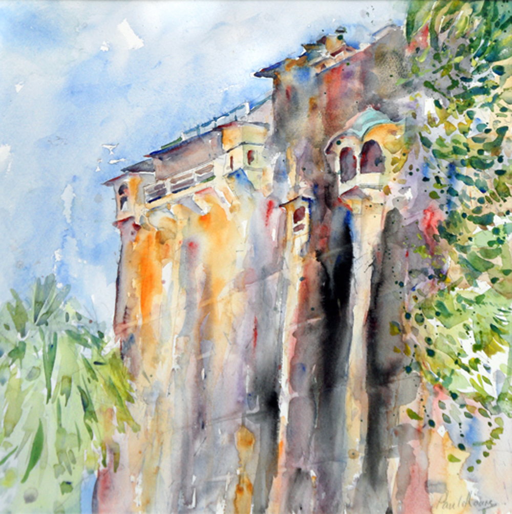 Old Fort, India painting by Paul Hoare