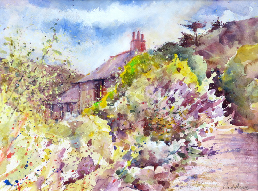 To the Old Harbour Masters Cottage painting by Paul Hoare