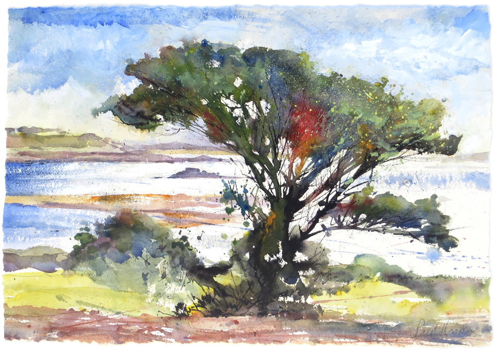 Bryher Tree (Sunday Times Exhibition), painting by Paul Hoar