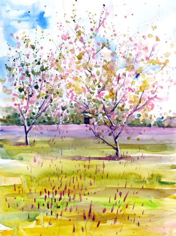 The Apple Orchard painting by Paul Hoare