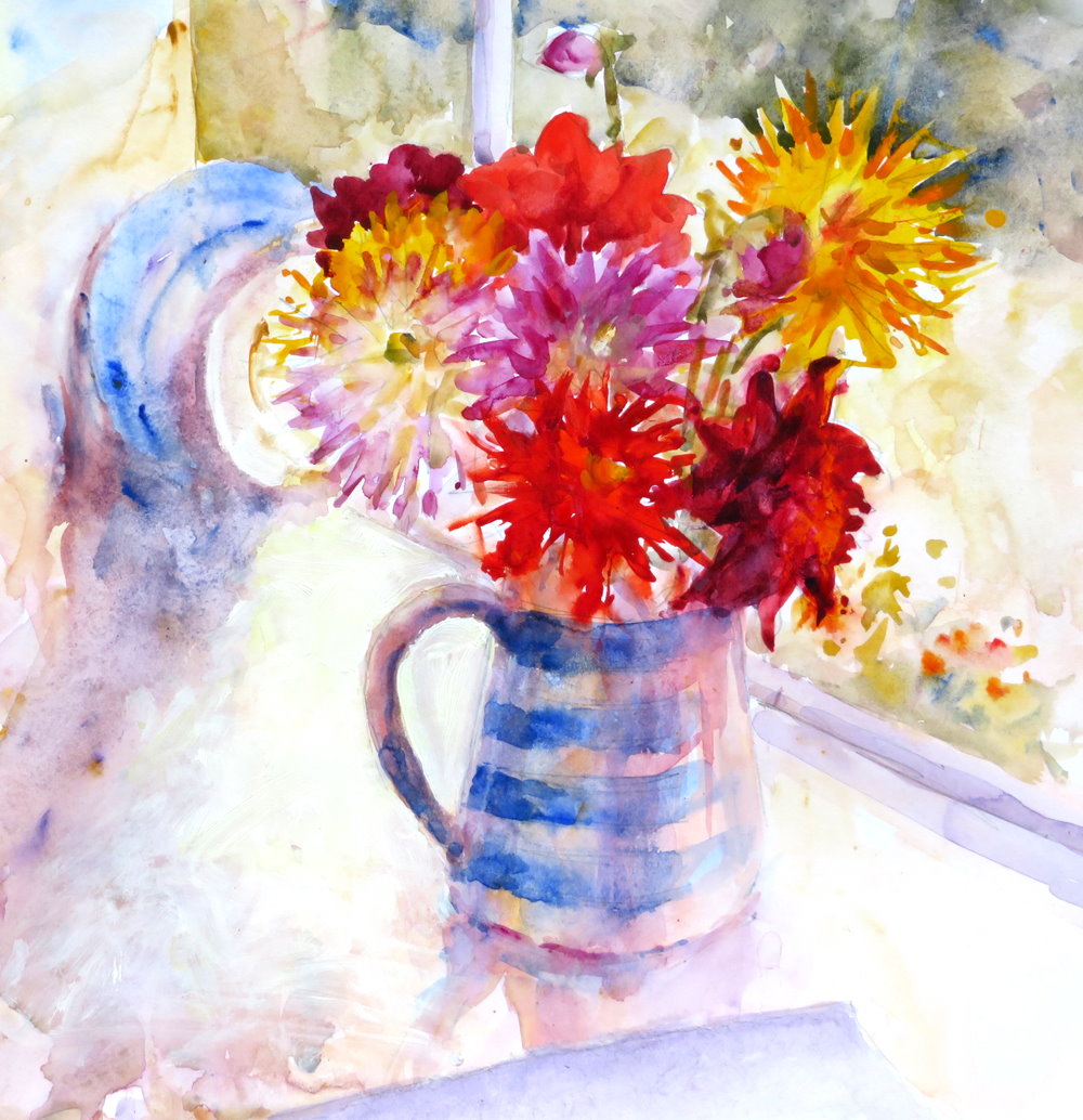 Blue Jug painting by Paul Hoare