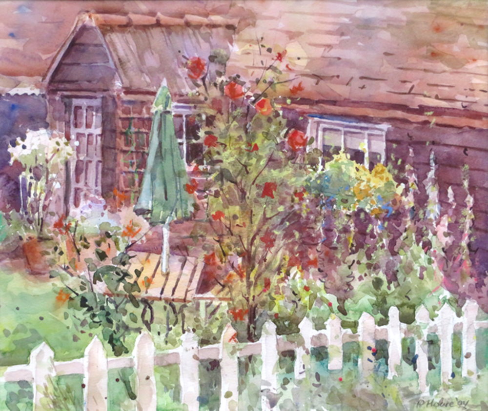 White Picket Fence painting by Paul Hoare
